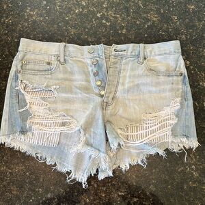 AE Vintage Hi-Rise Festival Jean Shorts